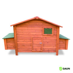 Coteț de găini și gâște din lemn BERLIN MAXI, 1910×1100×885mm