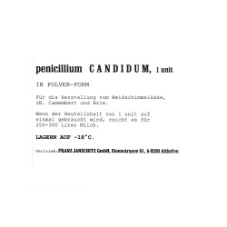 Cultură pentru brânzeturi cu mucegai alb (Penicillium Candidum)