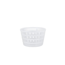 Formă tip coș pentru scurgerea urdei și a brânzei 145x110x93 mm