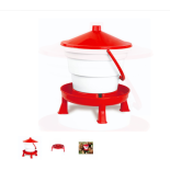 Găleată de adăpat pentru păsări de curte, cu suport, 15 l - GAUN 12043