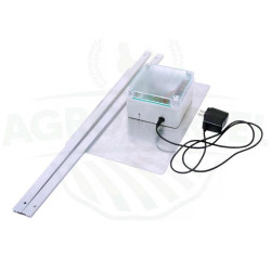 Ușă automată pentru coteț de găini - set DUAL - baterie + adaptor, bunuri second-hand 