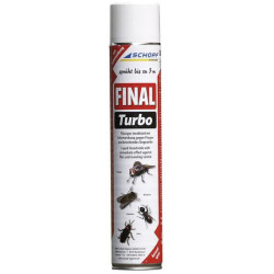 Spray Turbo Final - Aerosol - pentru uciderea insectelor zburătoare și târâtoare, inclusiv a muștelor