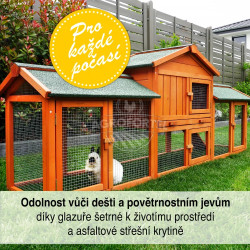 Cușcă de iepuri din lemn Jince, bunuri second-hand