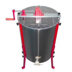 Extractor manual de miere cu 3 rame, oțel inoxidabil, second-hand