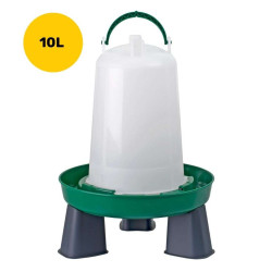 Adăpător tip baionetă pentru păsări de curte cu picioare - 10 L