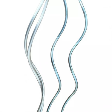 Suport pentru roșii SPIRALA argintiu d6.5mm 180cm