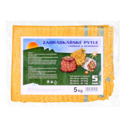 Geantă Raschel cu legături, capacitate 5kg, portocalie, 30x52cm, 5 bucăți