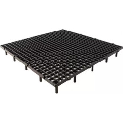 Grătar de podea AGROFORTEL - 51x51x8 cm, dimensiunea orificiului 1,9 x 1,9 cm, bunuri second-hand
