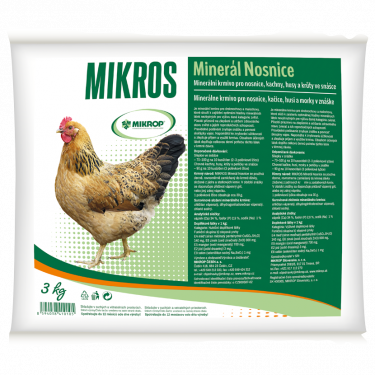 Hrană pentru găini ouătoare Mikros Mineral 3kg