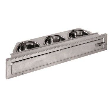Alimentator rotativ Gaun - 3 boluri
