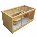 Cușcă din lemn pentru hamsteri H4, 115 x 60 x 58 cm