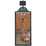 Ușă automată pentru coteț de găini Polly AutoDefender - completă