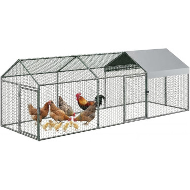 Cușcă metalică pentru exterior MRC 3x1x1 m