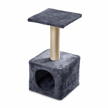 Ansamblu de zgâriat pentru pisici DIABOLO EASY, gri închis
