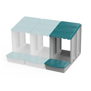 Cuib modular pentru ouat - personalizați dimensiunea pentru reproducere și economisiți