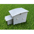 Coteț de găini din plastic Happy Nest - 132 x 80 x 85 cm