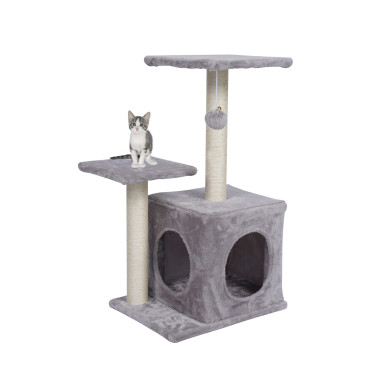 Stâlp de zgâriat pentru pisici Modesty Plus, 40x33x74 cm