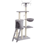 Stâlp de zgâriat pentru pisici Aria, 50x34x139 cm