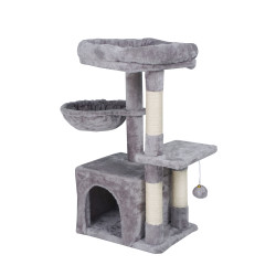Stâlp de zgâriat pentru pisici Mia, 40x30x77 cm
