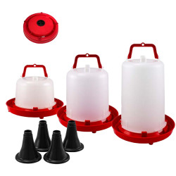 Bol cu mâner și dop - 5/10/15 L, cu sau fără picioare