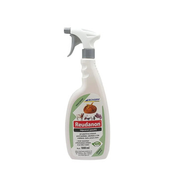 Soluție BIO cu pulverizator împotriva acarienilor roșii, puricilor și căpușelor SCHOPF REUDANON 1000 ml