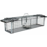 Capcană profesională pentru vulpi, jderi, vidre și pisici CAPCANĂ H118x34x34V2