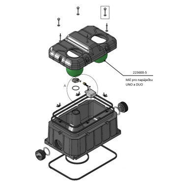 Minge pentru adăpătoare KERBL UNO și DUO