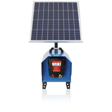 Set solar PUHU pentru gard electric 8J + panou 60 W
