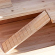 Cușcă din lemn pentru hamsteri H1, 115 x 60 x 58 cm