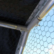 Cușcă exterior - țarc împrejmuit cu prelată - 2x3x2m - deluxe