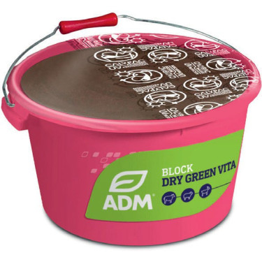 MINERAL MOLASAT LIZ BLOCK DRY GREEN VITA - Pregătire pentru fătare și perioada de repaus alimentar