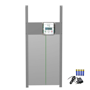 Set de deschidere și închidere automată a coșului de găini JOSTechnik HK-Bat 34x55 R