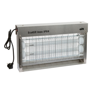 Capcană electrică pentru insecte ECOKILL INOX 2030 IPX4 2x15 W