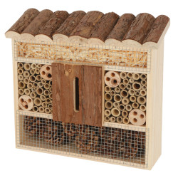  Hotel din lemn pentru insecte KERBL 29x8x28 cm