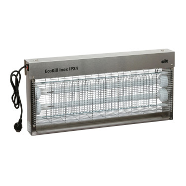 Capcană electrică pentru insecte KERBL 299936 ECOKILL INOX 2040 IPX4 2x18 W