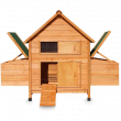Coteț din lemn și adăpost pentru găini sau gâște, BUDAPEST, 1540x550x1170 MM