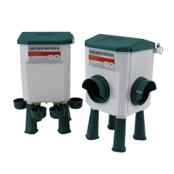 Set hrănitor automat 5 kg + adăpător 7,5 l 