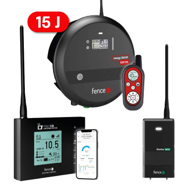 Set gard electric Smart Farm - sursă RF 15 J, telecomandă - gateway WiFi - monitor MX10 GRATUIT