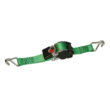 Chingă de ancorare cu auto-retractare KERBL 37186 3 m / 50 mm / 750 kg, verde