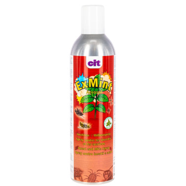 Spray insecticid cit ExMint cu ulei de mentă, 400 ml