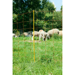 OviNet plasă pentru oi, portocalie, înălțime 90 cm, țăruș dublu