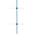 AKO TitanNet 145, albastru-alb, 50 m, 145 cm, vârf dublu
