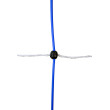 AKO TitanNet 145, albastru-alb, 50 m, 145 cm, vârf dublu