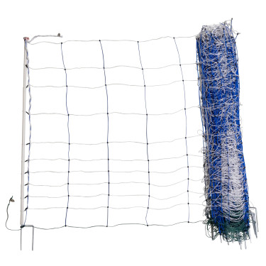 AKO TitanNet 145, albastru-alb, 50 m, 145 cm, vârf dublu