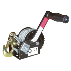 Troliu manual cu cablu KERBL 37114 HAND WINCH 10 m / 360 kg