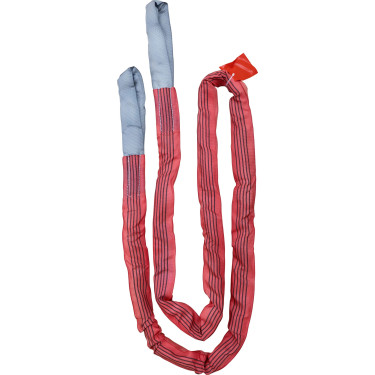 Curea de tractare cu ochiuri KERBL 37704 4 m / 40 mm / 35 000 kg, roșie