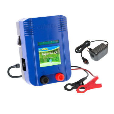Sursă de alimentare pentru gard CORRAL Super NA200 - DUO 12V/230V, 3J