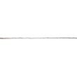 Sfoară gard electric BASIC 200 m, 6 mm, albă, oțel inoxidabil 6 x 0,20 mm
