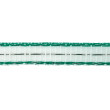 Bandă pentru gard electric Star 200 m, 12 mm, alb-verde