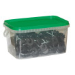 Izolator inelar cu armătură metalică 5,3 mm, găleată 100 buc + bit